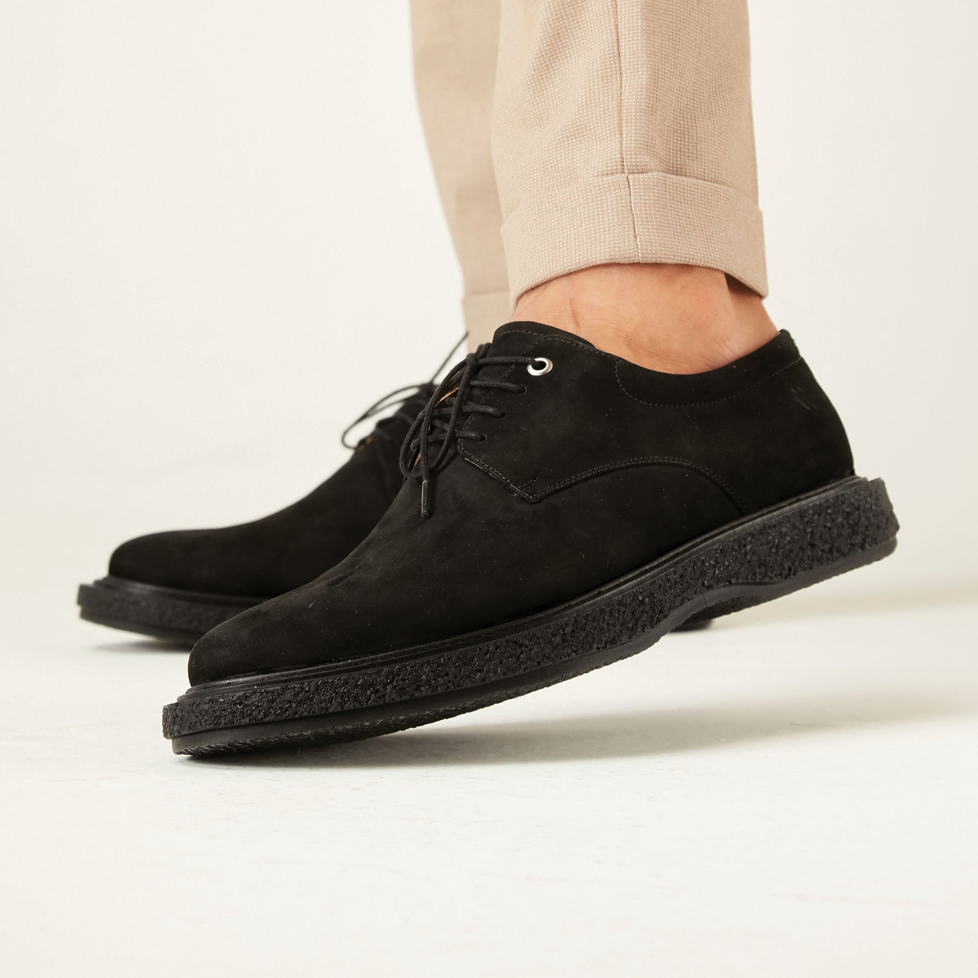 Derby Masculino Nobuck Preto - Jacob