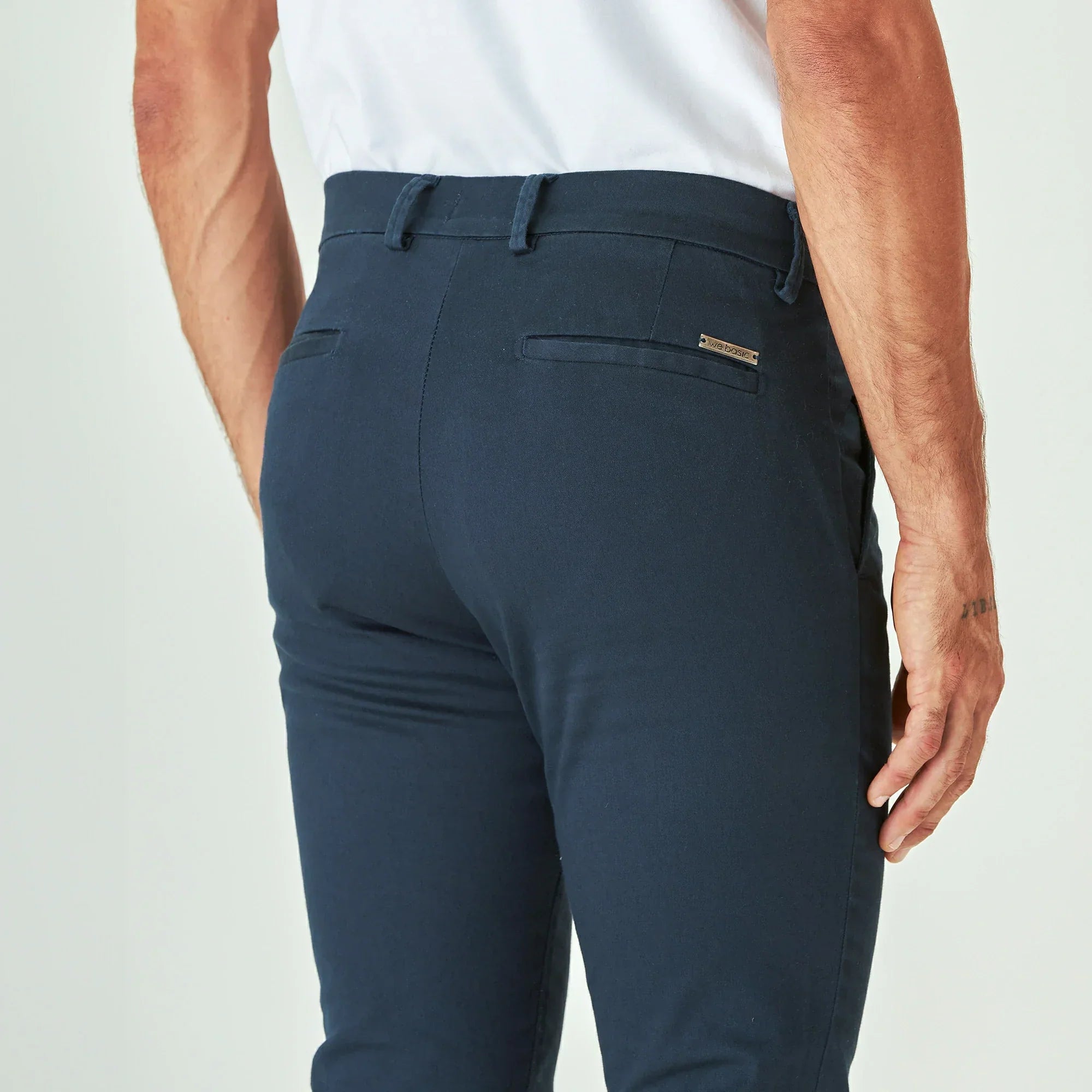 Calça Daily em Alfaiataria Marinho